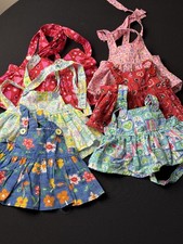 Build A Bear Pinafore Dress Lot Bundle Vintage Y2K