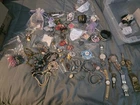 Jewellery Job Lot Costume Mixed Bundle Necklaces Beads Crafting Vintage Modern