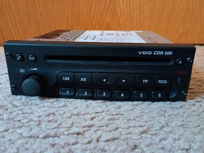 CD Autoradio VDO CDR 500  24469302 Vectra B Omega Astra G 24 469 302 mit Code