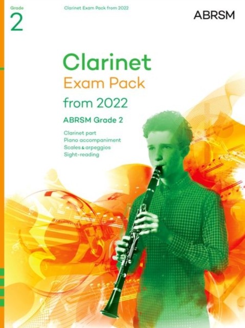 Clarinet Exam Pack from 2022, ABRSM Grade 2 by ABRSM (Sheet music)