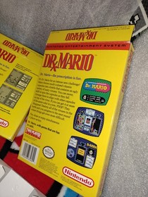 Lotto Dr. Mario Dr Mario NES scatola, manuale, solo inserto Dr Mario Gameboy (solo scatola) 