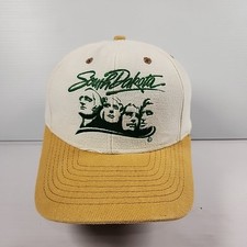 Vintage 90s South Dakota Mount Rushmore Snapback Hat Souvenir State Parks