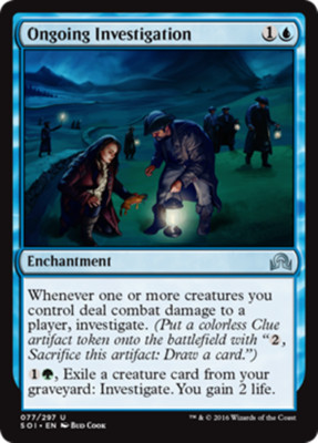 ONGOING INVESTIGATION x4 mtg NM Shadows Over Innistrad 4 Unc