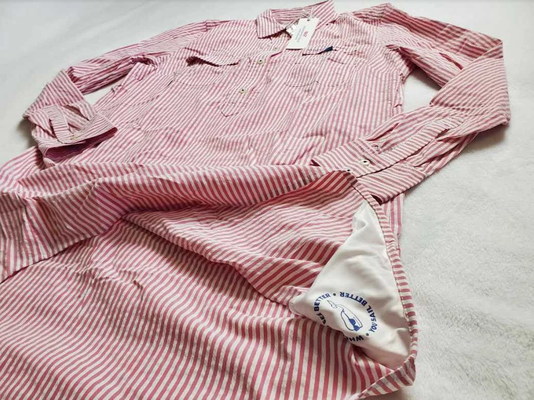 Vineyard vines harbor shirt dress hotsell