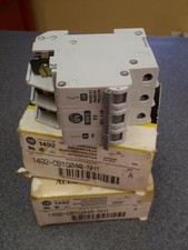 LOT OF 2 - ALLEN BRADLEY 1492-CB1G040-NH1 4AMP CIRCUIT BREAKER NEW IN BOX 