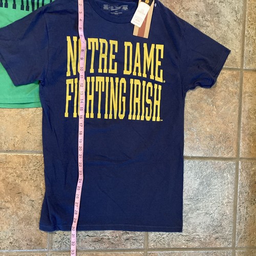 New-Pair-men Small Notre Dame Victory T-Shirt fighting Irish short sleeve - 第 6/8 張圖片