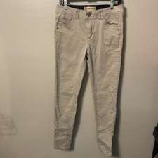 Democracy Women's AB Technology Skinny Leg Ankle Jeans Beige Cream Size 6