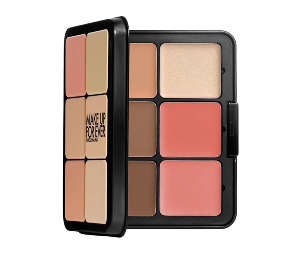 MAKE UP FOR EVER HD SKIN ALL IN ONE FACE PALETTE CREAM FOUNDATION CONCEAL BLUSH - Image 3 of 4