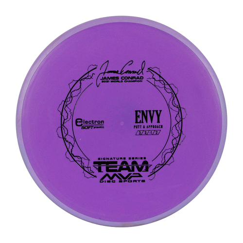 Axiom Disc Golf James Conrad Signature Electron Envy Soft Putter 3/3/0/2 Choose - Picture 105 of 140
