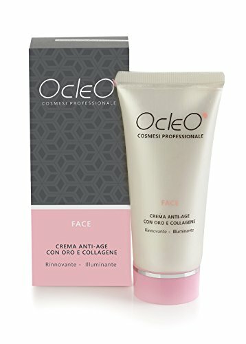 Ocleò Crema Viso Anti Età Rinnovante ed illuminante con Oro e Collagene 50 ml - Foto 1 di 1
