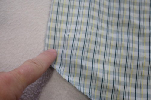 Bugatchi Uomo Plaid Dress Shirt Modal Polyester Blend Short Sleeve Mens Medium - Picture 6 of 9