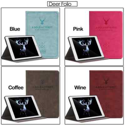iPad 10.2'' 8th 7th Gen 10.9 Pro 9.7 11 10.5 Case Printed Magnetic Folio Cover