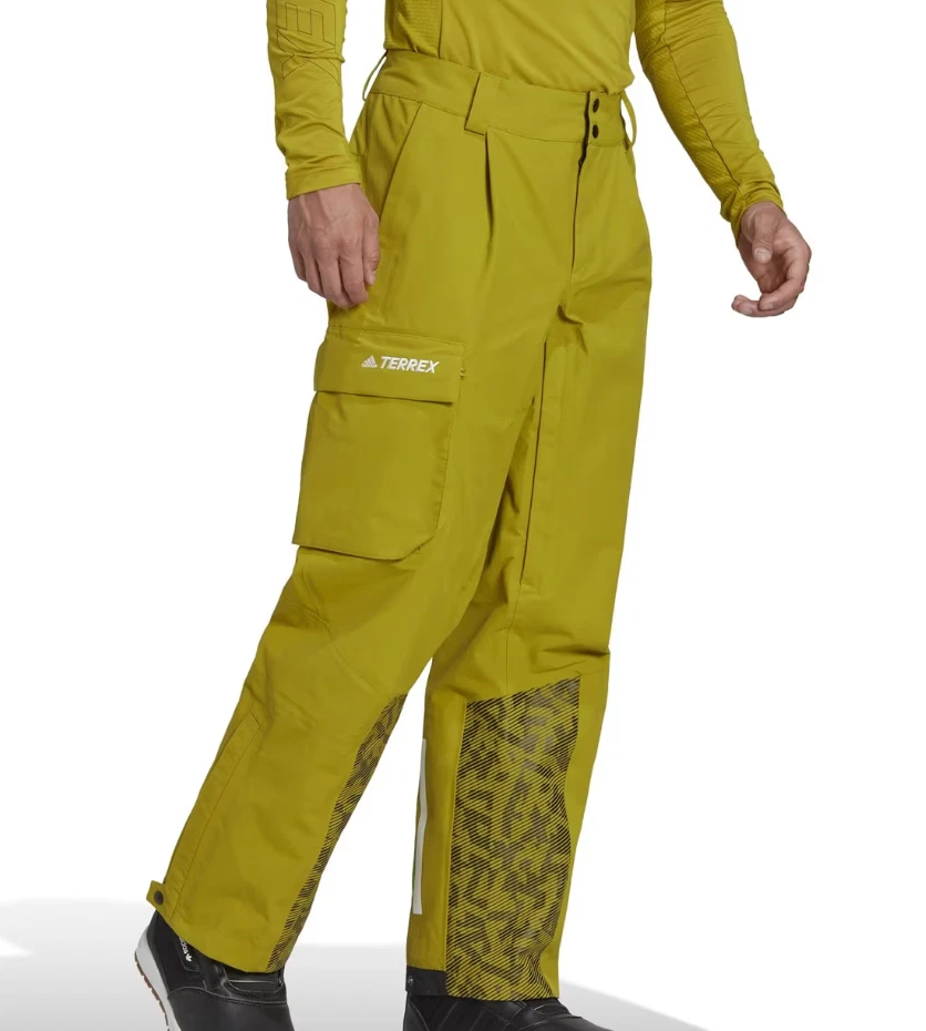 Adidas Terrex Men 3L Snow Pants Ski Pants Size S XL Pulse Olive