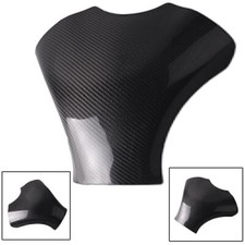 Rear Carbon Fiber Fuel Gas Tank Cover Protector For Kawasaki Ninja ZX6R 07-2008