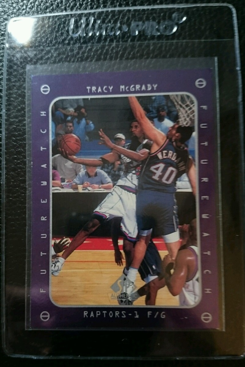 1997-98 SP Authentic - Tracy McGrady #166 (RC) for sale