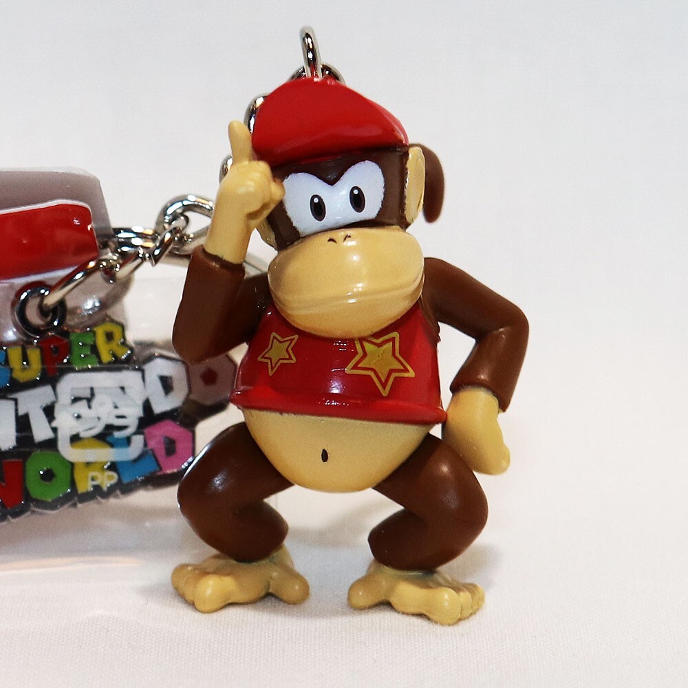 SUPER NINTENDO WORLD Diddy Kong Mascot Keychain USJ Japan 2024