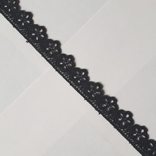 BRAND NEW High Quality 12 Metres Embroidered Edge Guipure Lace Trim For Sewing - Picture 13 of 21