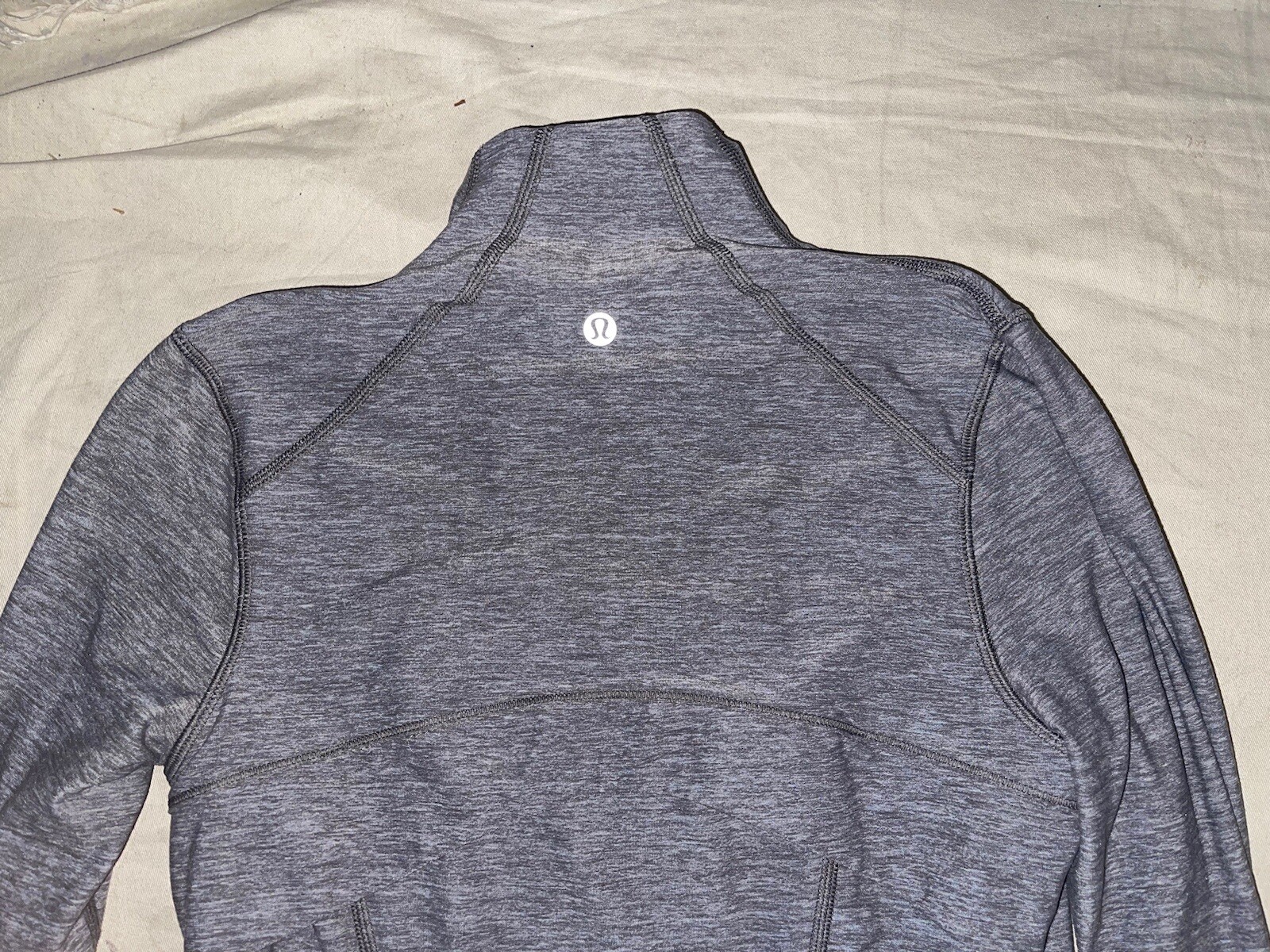 Lululemon Define Half Zip Pullover Heathered Slat… - image 12
