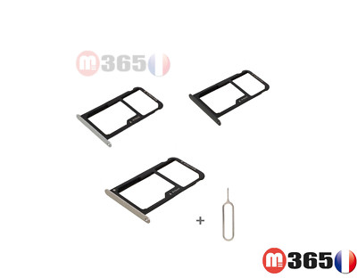 Tiroir (caddy) Pour Carte SIM Huawei P20 Pro / P20 Lite - Référence 05091507001 - Pièce De Rechange