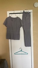 jaanuu scrubs set women. Top medium, pants small