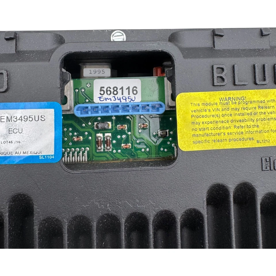 Vehicle Control Module Carquest 77-3495F Reman For 1995 Blazer Jimmy Sonoma S10 - Image 4 of 4
