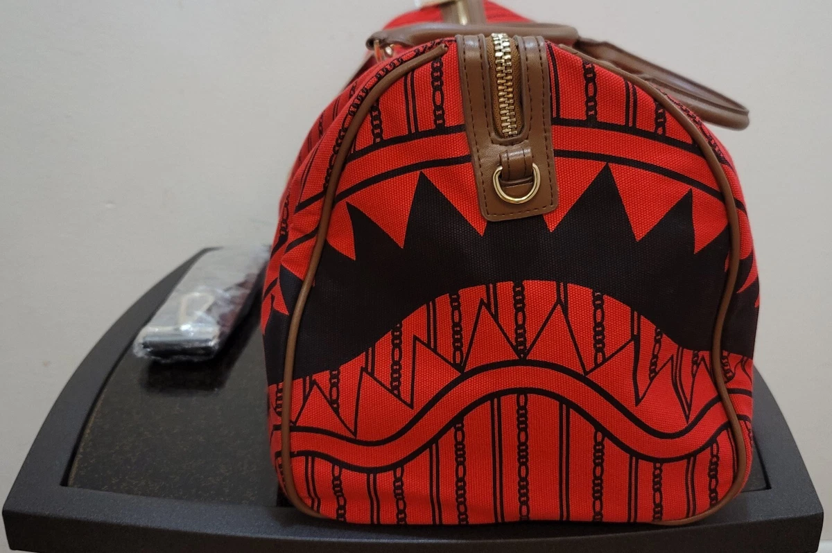 Sprayground Party Shark Duffle Bag