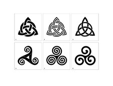 Celtic Knot Stencils Part 2 - Reusable