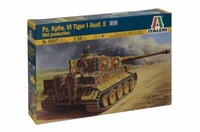 Pz.Kpfw.Vi Tiger I Ausf.E Mid Production German Tank Kunststoff Kit 1:3 5 Model