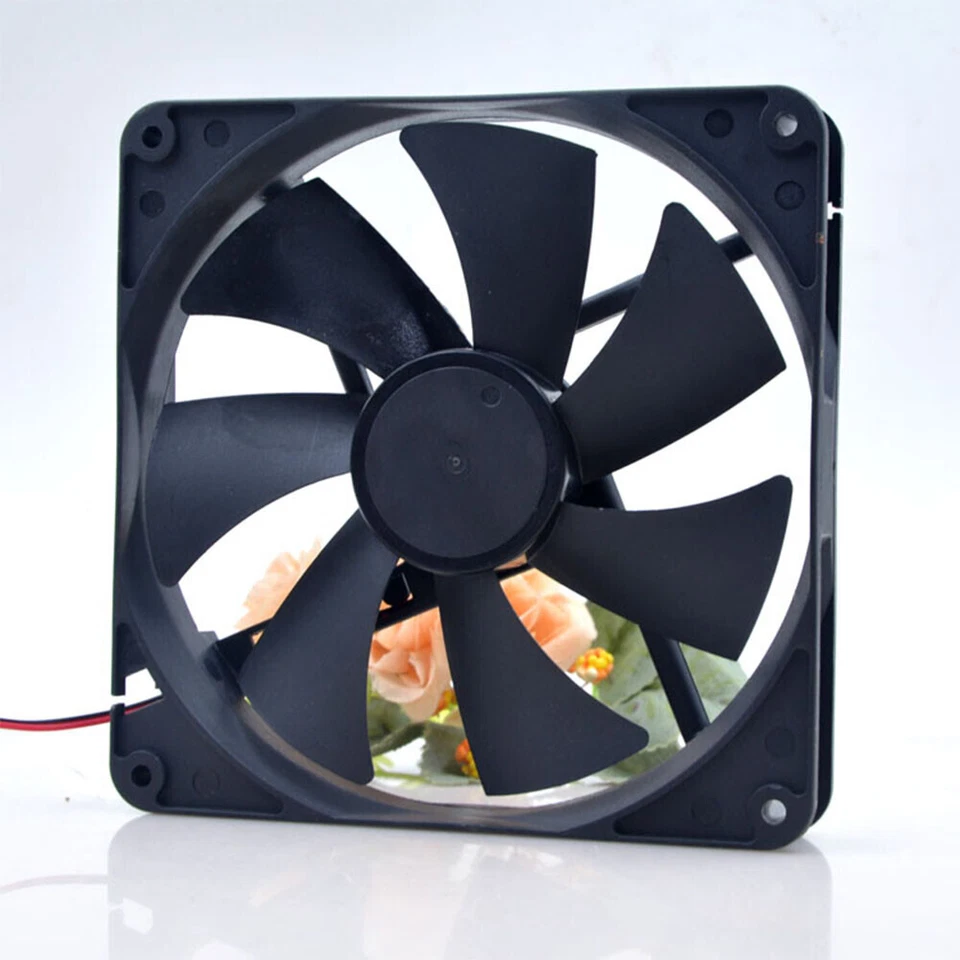 For TT-1425B L-SSS D14BM-12 DC12V 0.7A 140*140*25mm Blower Cooling Fan 2pin - Image 2 of 4