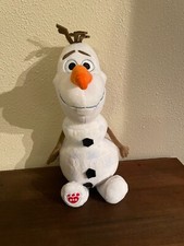 18" 2019 Build-A-Bear Disney Frozen Olaf Plush Snowman BAB with free shipping