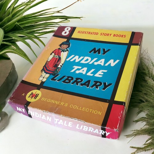 My Indian Tale Library Children's Book Set in Box 1965 - Picture 8 of 8