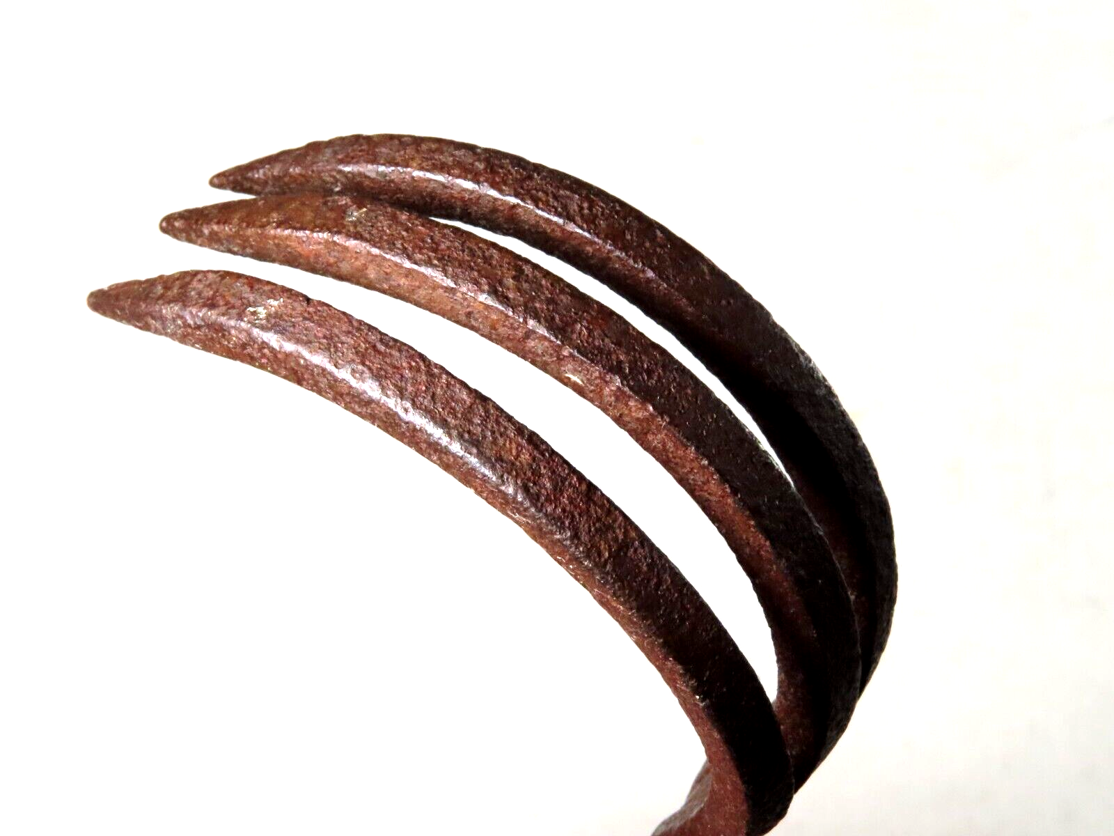 NICE 16TH CENTURY TORTURER'S IRON "CAT'S CLAW" "SPANISH TICKLER" SKIN