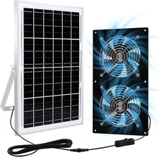 Solar Powered Fan/Solar Exhaust Fans for Outside/Solar Greenhouse Fan/Solar