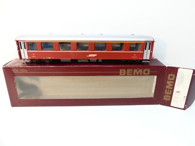 Bemo H0m 3268 126 Personenwagen 1.Kl., RhB, DC, NEU in OVP #47569