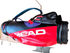 GOLF BAG HEAD. GREAT CONDITION, RED, BLACK, PURPLE.