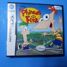 Nintendo DS -- Phineas and Ferb -- Card, Manual, and Case -- FREE SHIPPING!