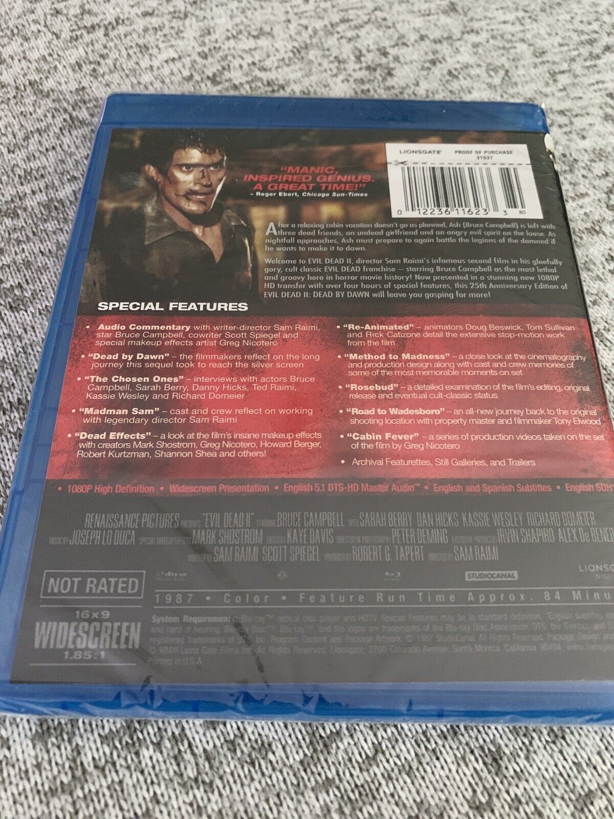  Evil Dead 2 (25th Anniversary Edition) [Blu-ray