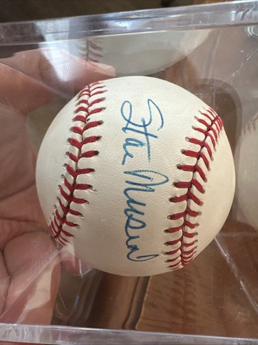 Stan Musial signed ONL National League Baseball autograph auto ~ W Case Free Sh - Picture 11 of 11