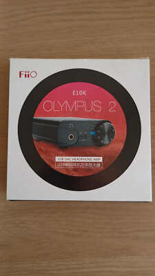 Brand New FiiO E10K Olympus 2 USB DAC Headphone Amplifier Black From UK seller