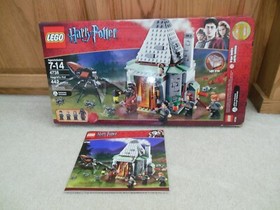 LEGO Harry Potter Hagrid's Hut (4738), built, complete with manual and box