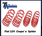 Tecnix -40mm sport low trim spring kit Fiat 124 Spider 1800, 1600 >