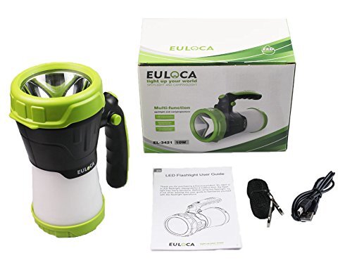 Lampe Torche LED Rechargeable Etanche CREE LED Lampe Camping Projecteur Porta... - Picture 6 of 7