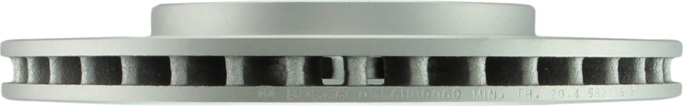 Rotor de freno de disco delantero 1986 para BMW 325e Bosch QuietCast 1985-1987 Foto 4 de 4