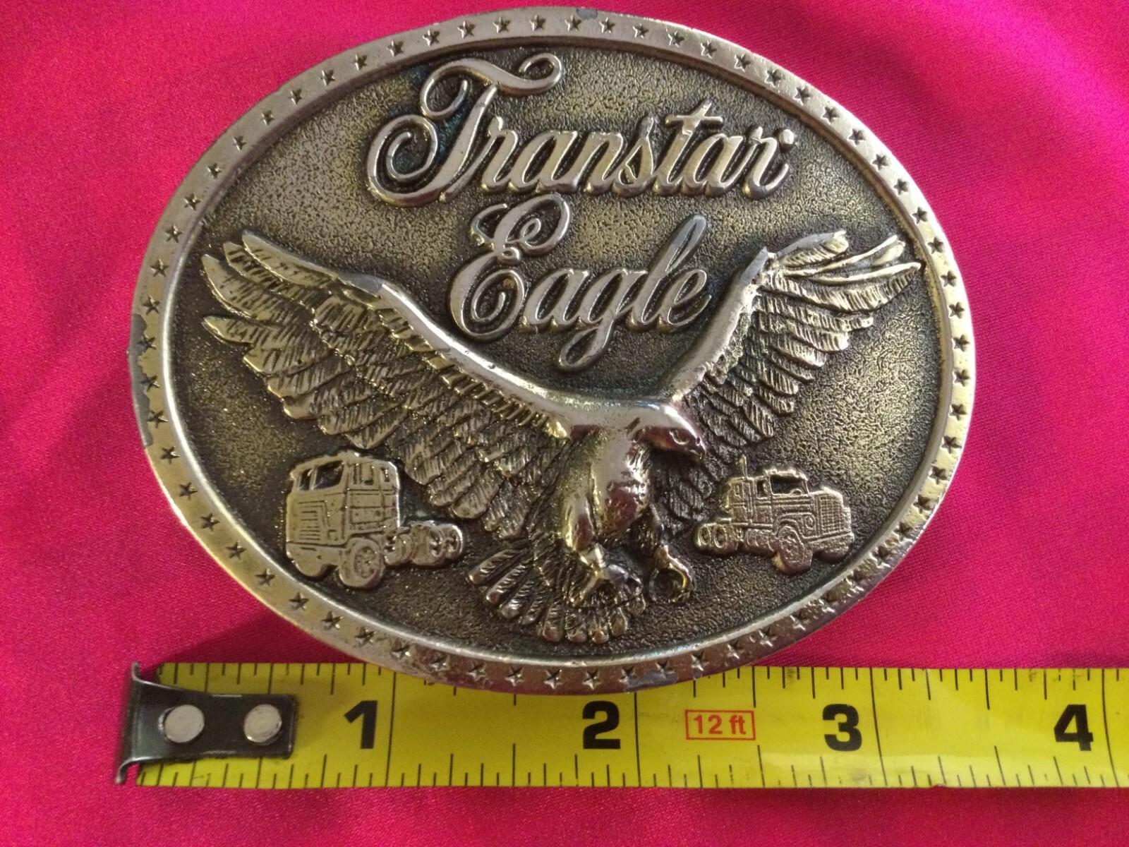 Vintage Transtar Eagle Lewis Buckles Chicago Belt Buc… Gem