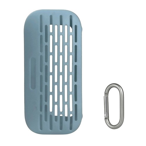 Red/Blue/White/Black Silicone Cover Case W/ Hook For Bose Soundlink Flex Speaker - Foto 7 di 26