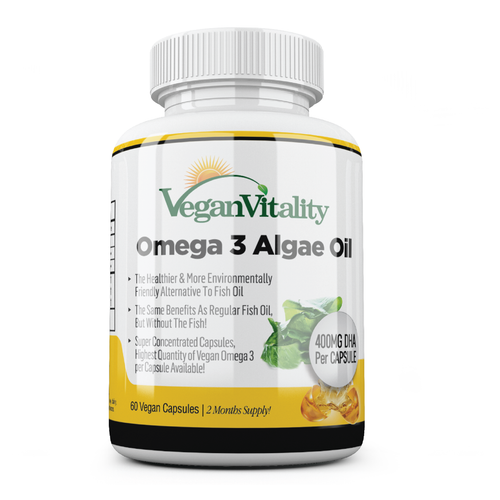 CAPSULE di olio delle alghe. Vegani Omega 3. 400mg DHA capsule, VEGETARIANO  Blanketweed Vitamina | eBay