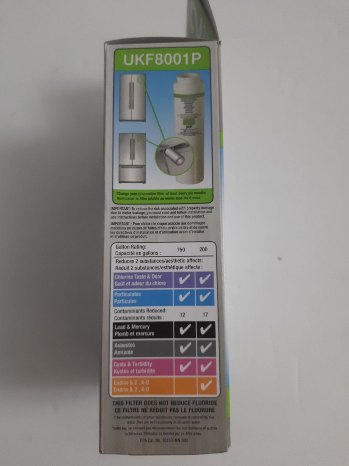 PUR Maytag UKF8001P Refrigerator Replacement Filters Genuine OEM New