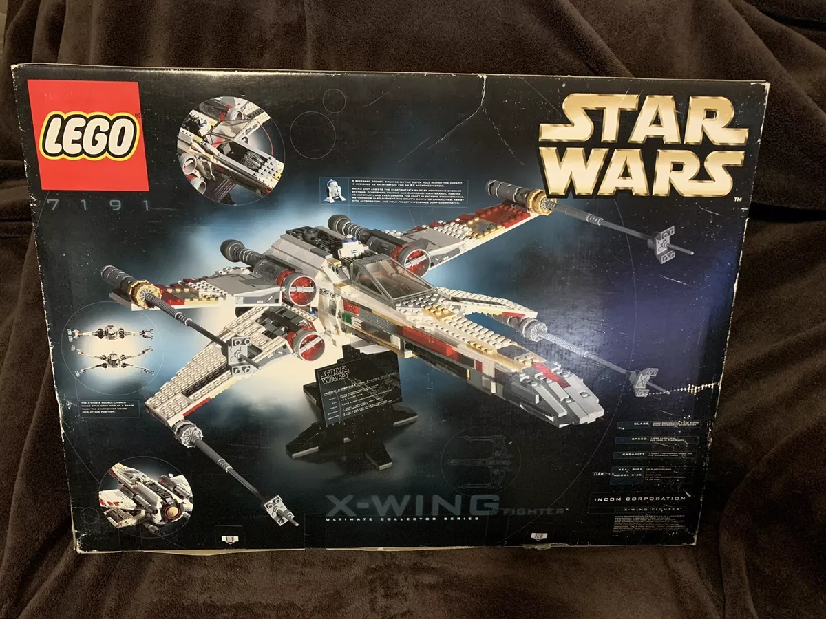 Rare Star Wars Lego 7191 X-Wing Fighter Ultimate Collector Series UCS Boxed  VGC