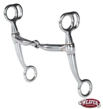Tom Thumb Snaffle Bit 5" Mouth Nickel Plated by Weaver New