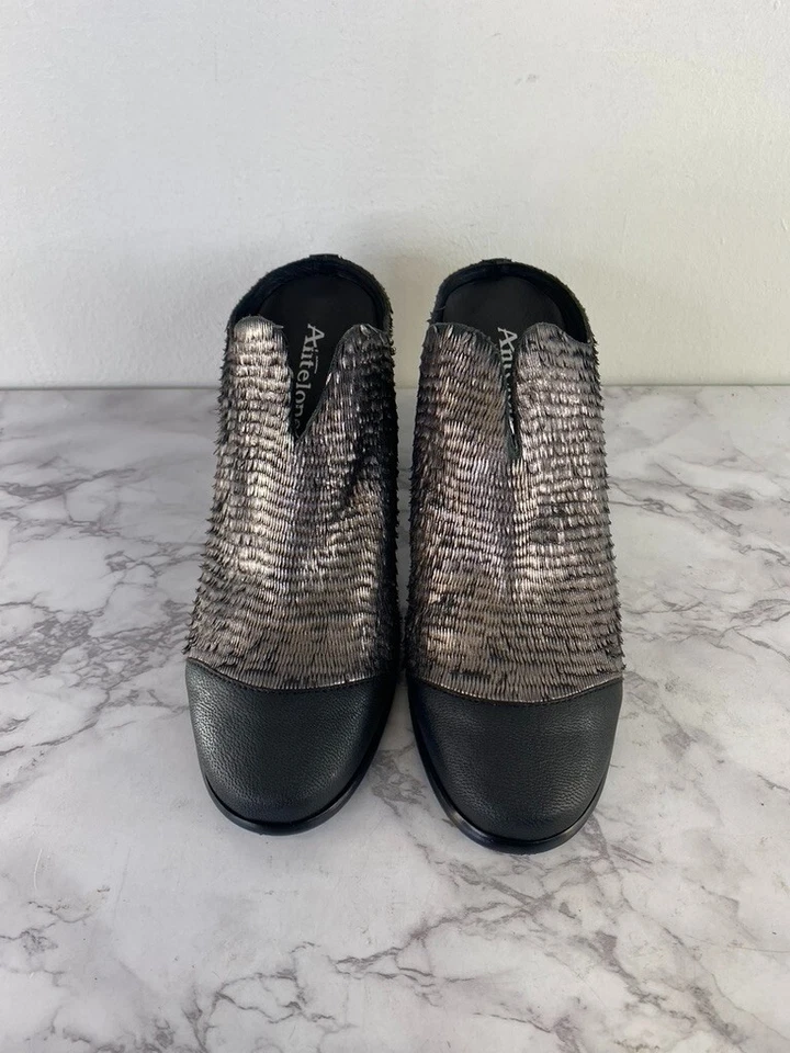 Antelope Waverly Mules Women's  Block Round Heel Slip On Shoes SZ 37 - Image 3 of 4